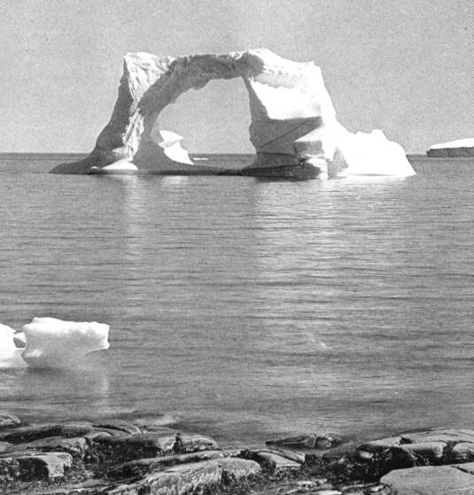 Iceberg gate stranded